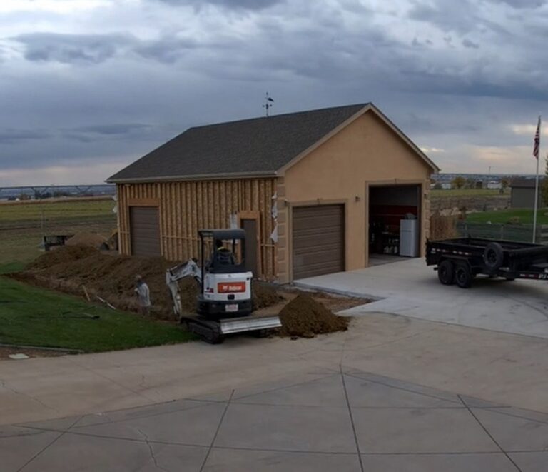 Shop Addition Dirt and Concrete Work